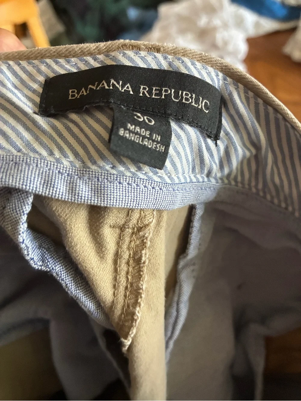 5 pair of shorts - Banana Republic Gap, Denim Flower etc Khaki/Tan Men's 30
